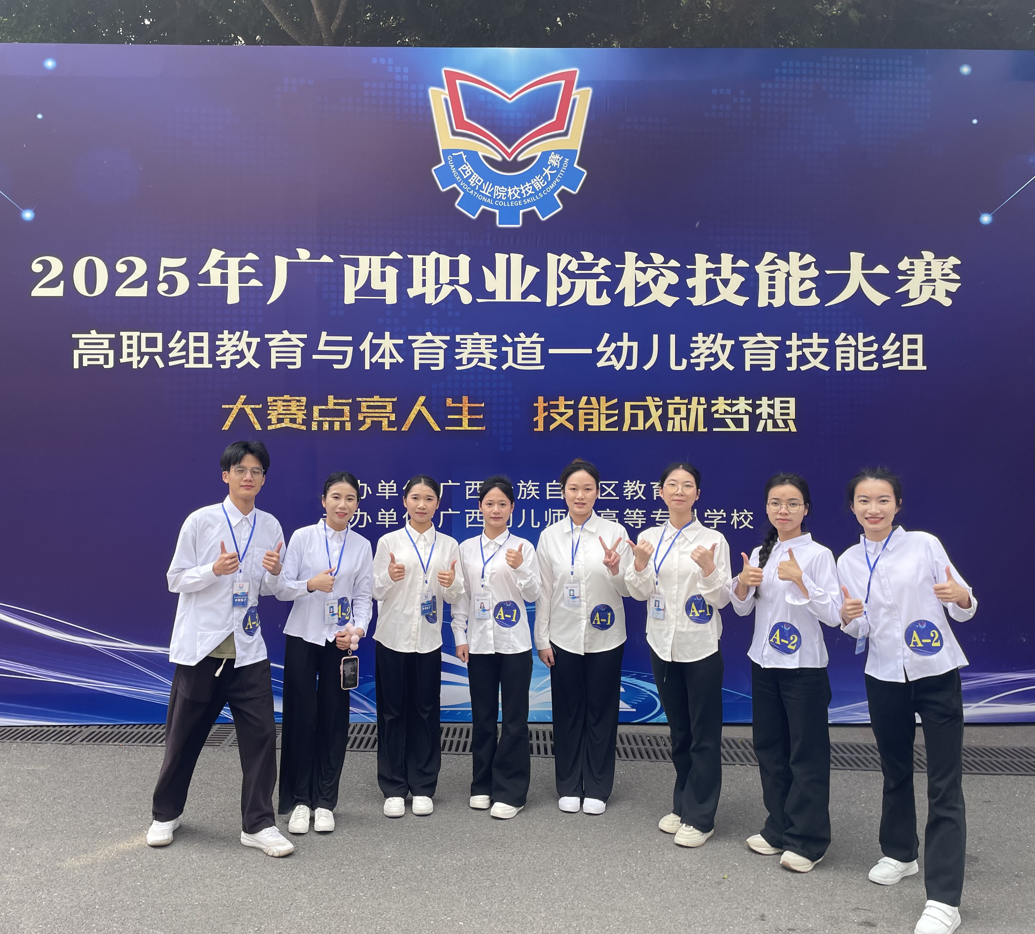 喜訊：我院教師指導學生參加2025年廣西